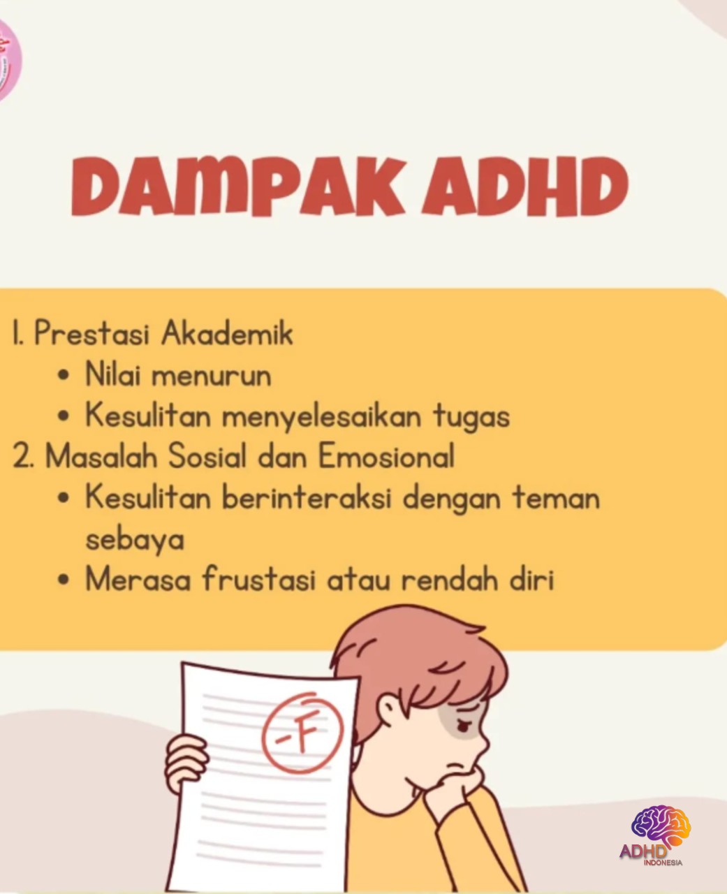 Dampak ADHD terhadap Proses Belajar Anak di Kabupaten Mojokerto