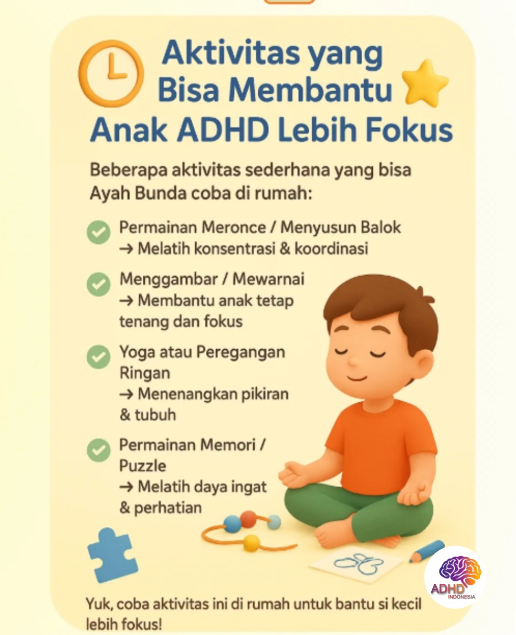 Pendekatan Edukatif yang Tepat untuk Anak ADHD di Kabupaten Mojokerto